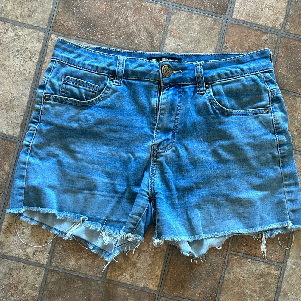 Stretchy Blue Jean Shorts (Jorts)